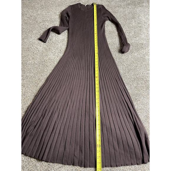 Babaton Ribbed Sweater Dress Womens Size Large Aritzia Knit Long - Picture 6 of 7